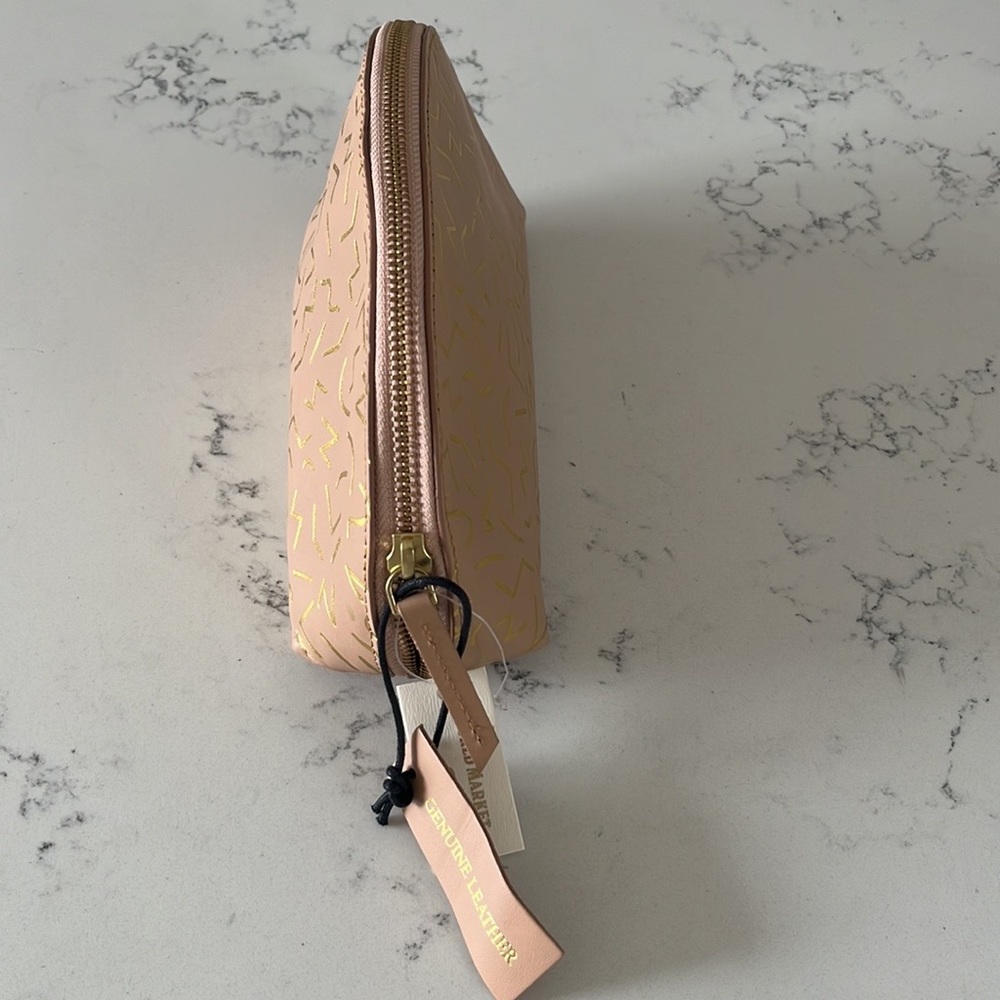 Cost Plus World Market leather pouch - Picture 7 of 11